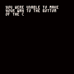 game over text crawl