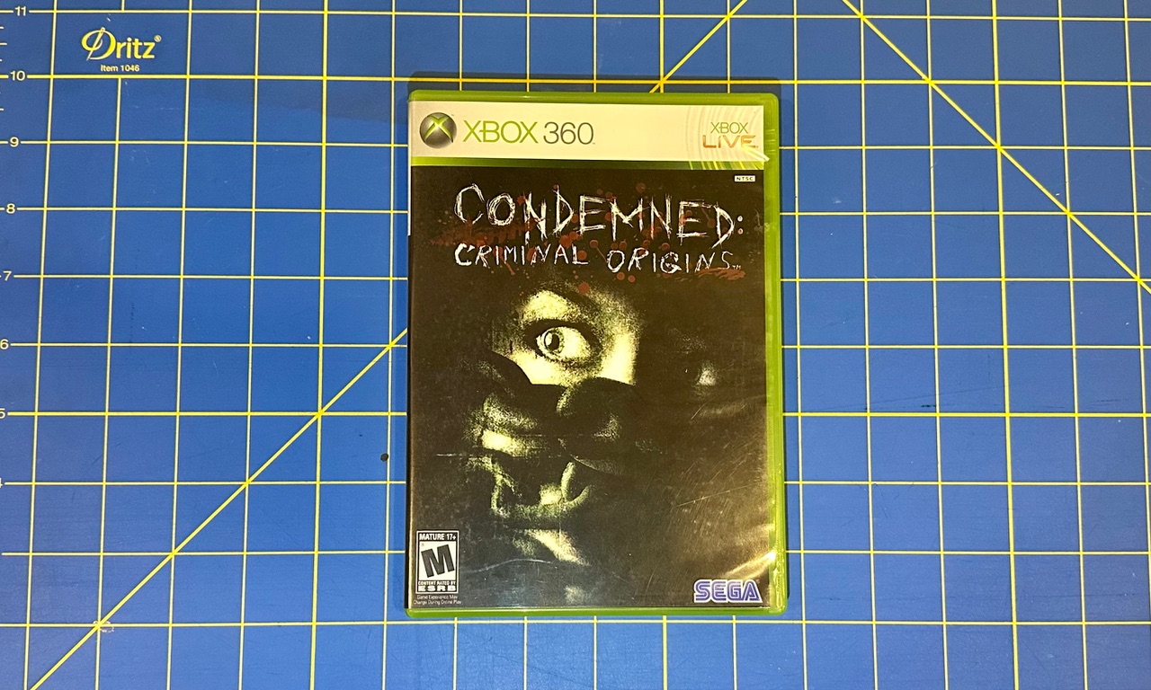 "Condemned: Criminal Origins" for the Xbox 360
